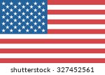 american flag. | Shutterstock .eps vector #327452561