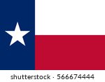 flag of texas. | Shutterstock .eps vector #566674444