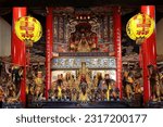 Small photo of Dali Rd., Toucheng Township, Yilan County - May 30th,2023: Caoling Qingyun Temple Dali Tiangong Temple