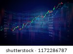 stock market or forex trading... | Shutterstock .eps vector #1172286787