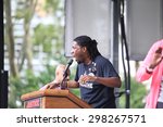 Small photo of NEW YORK CITY - JULY 19 2015: National Action Network & SEIU members staged a rally to mark the anniversary of Eric Garner's death in Cadman Plaza, Brooklyn. NYCC member Jumaane Williams