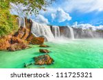 Beautiful Dry Nur Waterfall In...