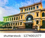 Saigon Central Post Office in the downtown Ho Chi Minh City, Vietnam