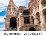 View of the Colosseum, Rome, Italy