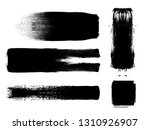 grunge paint roller . vector... | Shutterstock .eps vector #1310926907