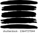 grunge paint roller . vector... | Shutterstock .eps vector #1364727044