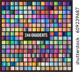Set Of 244 Gradients. Color...