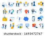 flat design concept icons... | Shutterstock .eps vector #1693472767