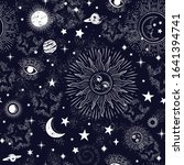 space galaxy constellation... | Shutterstock .eps vector #1641394741