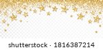 holiday golden decoration ... | Shutterstock .eps vector #1816387214