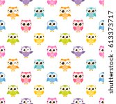 Seamless Pattern With Colorful...