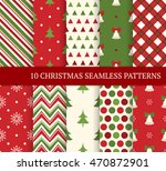 ten christmas different... | Shutterstock .eps vector #470872901