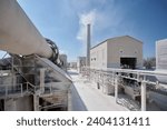 Small photo of Tubular rotary furnace for calx clinker and cement production