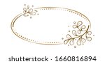 vector horizontal oval dotted... | Shutterstock .eps vector #1660816894