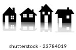set of house icon vector... | Shutterstock .eps vector #23784019