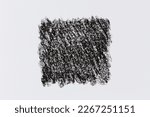 Black color crayon hand drawing texture for background