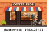 Vintage Coffee Shop Store...