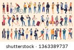 set of vector ready to... | Shutterstock .eps vector #1363389737