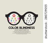 Color Blindness Concept Vector...