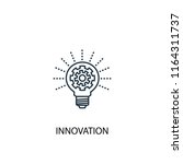 innovation concept line icon.... | Shutterstock . vector #1164311737