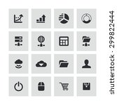 development  soft icons... | Shutterstock . vector #299822444