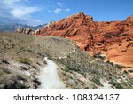 Trail Into Red Rock Canyon ...