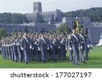 Cadets Marching In Formation ...