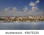 Skyline and cityscape under sky and clouds in Havana, Cuba image - Free ...