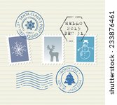Christmas And New Year Postage...