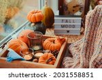 Autumn Cozy Mood Composition On ...