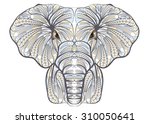 ethnic elephant | Shutterstock .eps vector #310050641