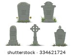 Set Of Tombstones Are Made From ...