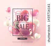 "special offer big valentine's... | Shutterstock .eps vector #1435716161