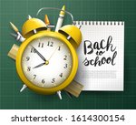 back to school concept with... | Shutterstock .eps vector #1614300154