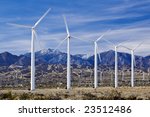Wind Turbines Generate Power...