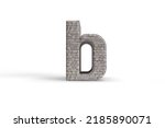 Old Style Brick Stone Letter B...