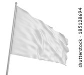 white flag | Shutterstock . vector #185128694