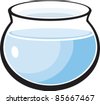 An Empty Aquarium. Vector Illustration, Isolated On A White. - 80727037 ...