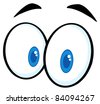 Cute Cartoon Eye Stock Vector Illustration 100753003 : Shutterstock