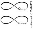 Infinity Love Symbol Stock Vector Illustration 98349992 : Shutterstock